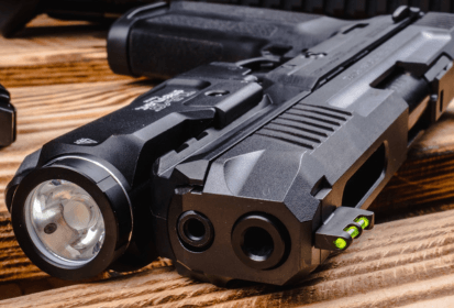 Cătișoare mecanice pentru pistol: tipuri și utilizarea lor