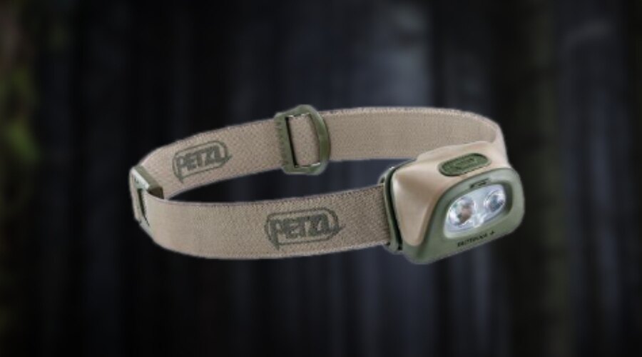 Lanterna frontală Tactikka Plus PETZL<sup>&reg;</sup>