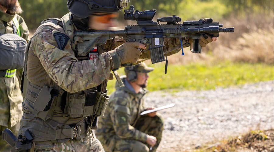 soldat, schimb de focuri, centură de luptă