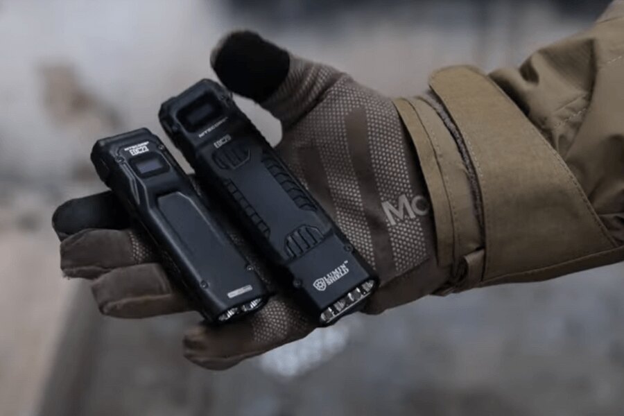 Lanterna EDC23 Nitecore® și EDC29 Nitecore®. Sursa: Rigad