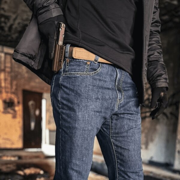 Pantaloni Defiance Jeans Vertx®, toc OWB, port ascuns. Foto: Rigad