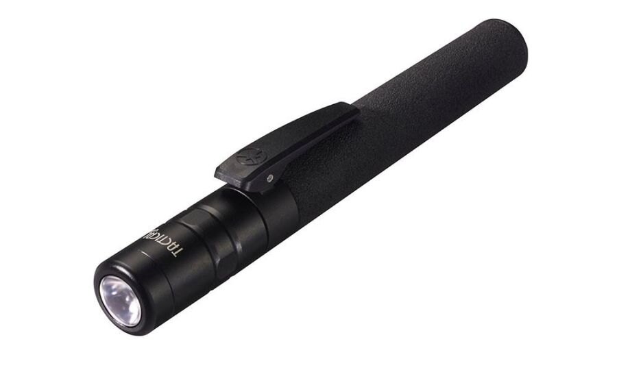 Baston telescopic ASP cu lanternă