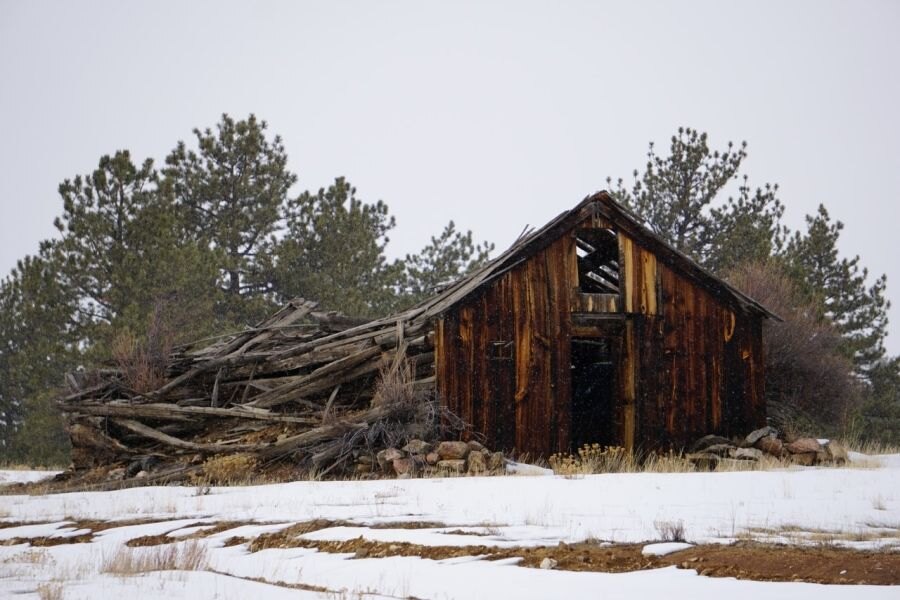 Vechiul chioșc de lemn