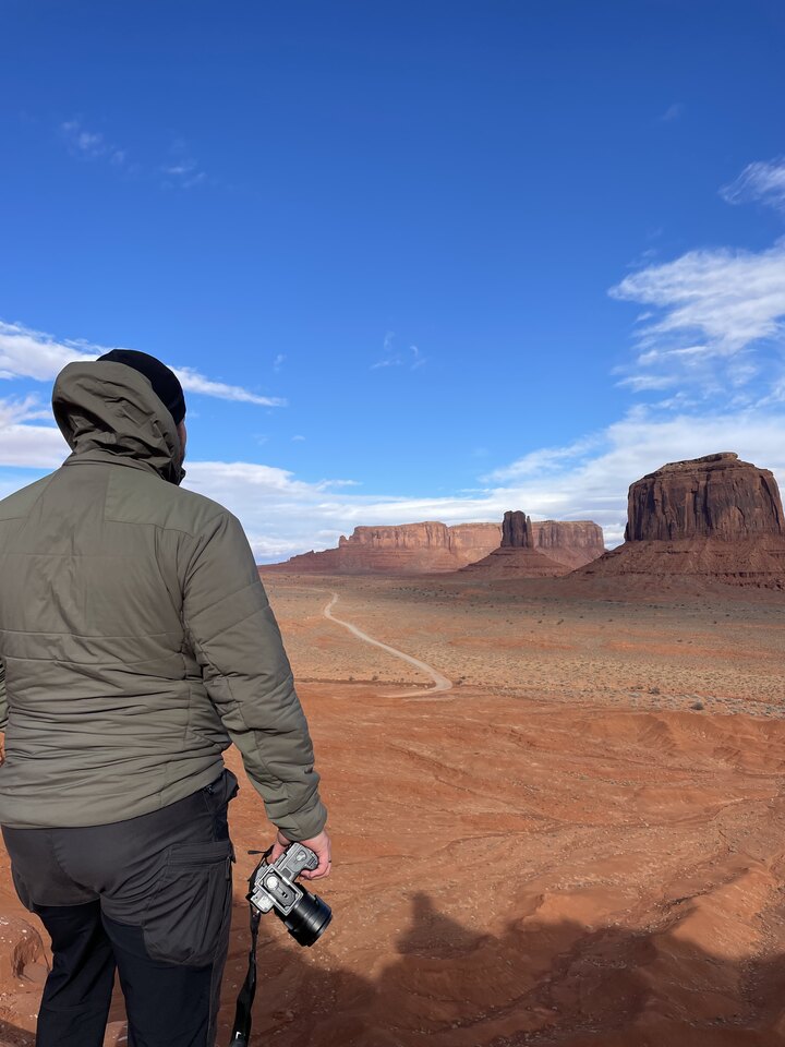 Iarnă - ianuarie - Monument Valley