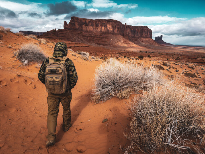 Iarnă - ianuarie - Monument Valley