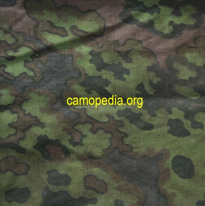 Model camuflaj Oak Leaf Germania