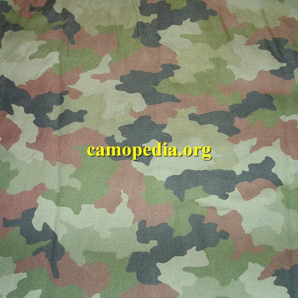 Model camuflaj Oak Leaf Slovenia