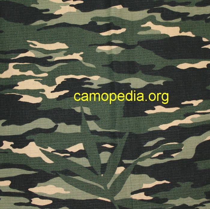 Model de camuflaj Vietnam Tigerstripe 8