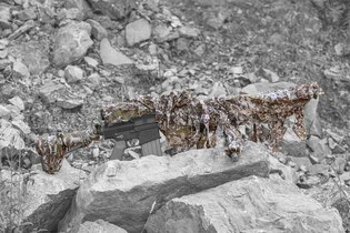 3-delig mascare Rifle Camo Ghosthood® IRR