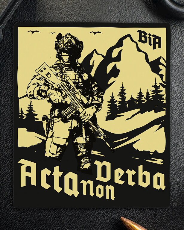 Acta Non Verba Brothers In Arms® Autocolant