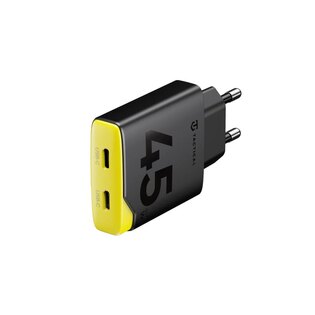 Adaptor de buzunar Minimi GaN CC Tactical® / 45 W