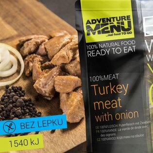 Adventure Menu® - 100% carne de curcan cu ceapă