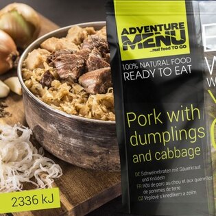 Adventure Menu® - Carne de porc cu găluște și varză