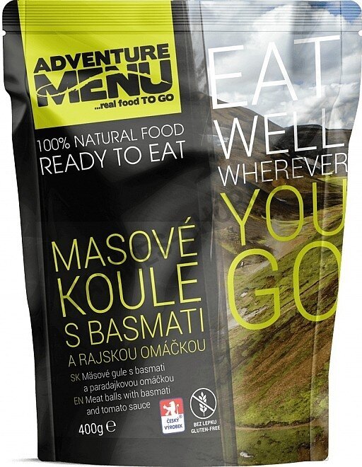 Adventure Menu® - Chiftele cu orez basmati și sos de roșii