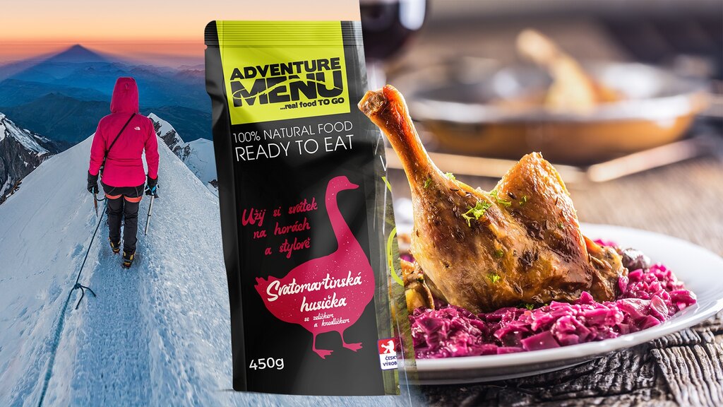 Adventure Menu® - Gâscă de Sfântul Martin cu varză roșie și găluște de cartofi