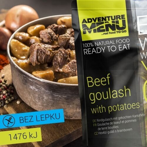 Adventure Menu® - Gulaș de vită cu cartofi 400 g