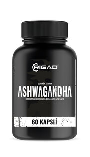 Ashwagandha KSM 66® - Activitate cognitivă / relaxare / somn Rigad®