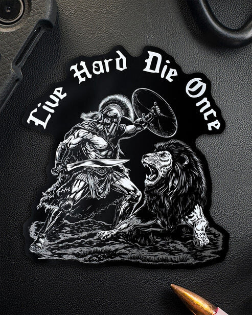 Autocolant Die Once Brothers in Arms®
