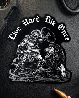 Autocolant Die Once Brothers in Arms®