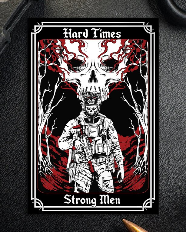 Autocolant Hard Times Tarot Brothers In Arms®