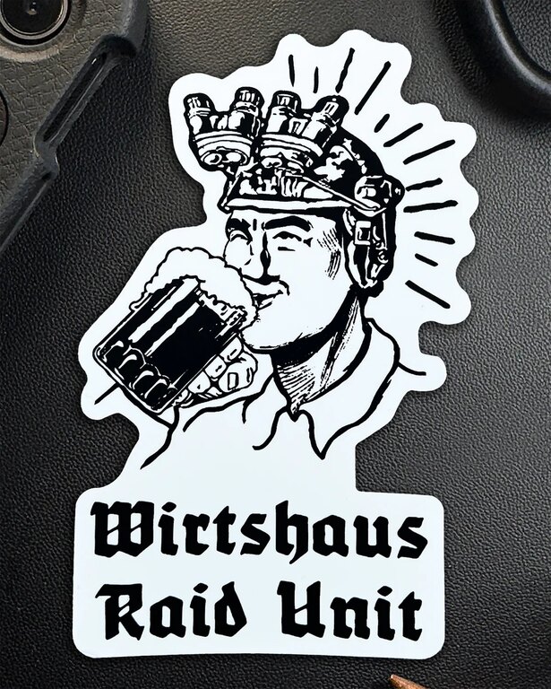 Autocolant Raid Party Brothers In Arms®