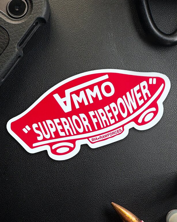 Autocolant Superior Firepower Brothers In Arms®