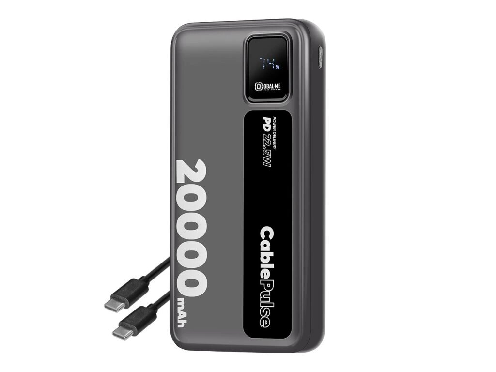 Baterie externă CablePulse OBAL:ME® / 20000 mAh