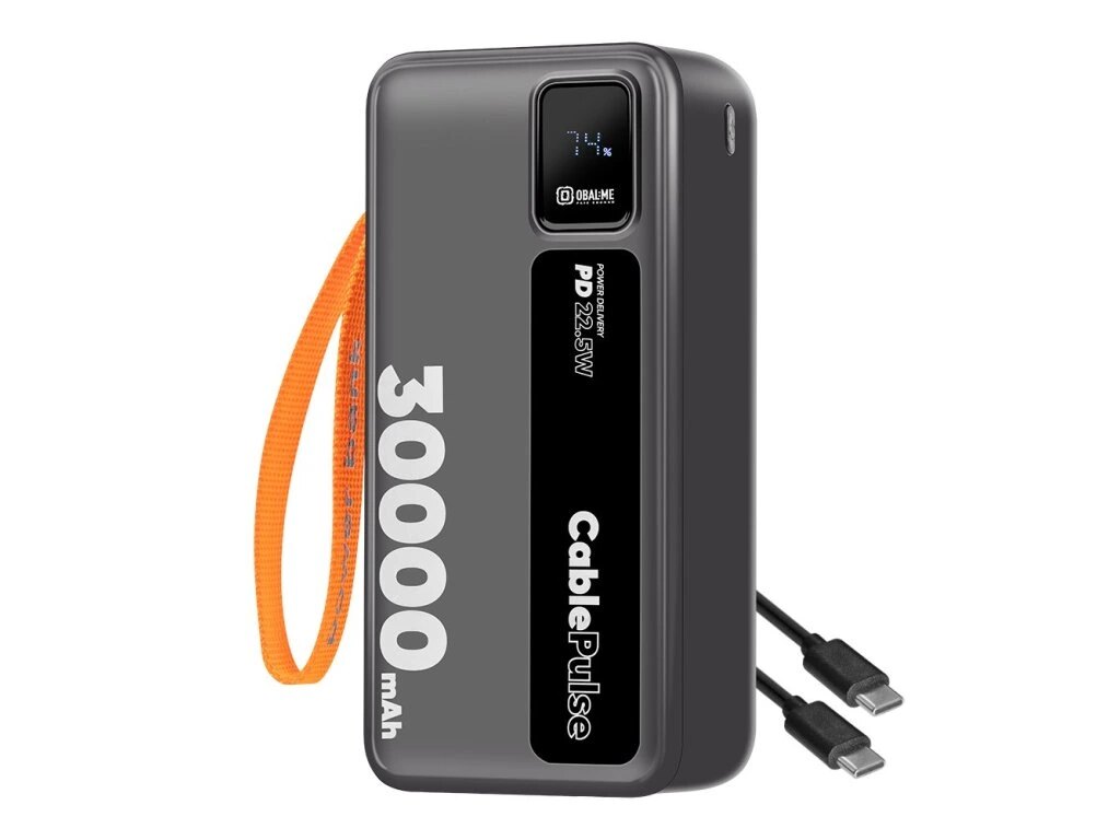 Baterie externă CablePulse OBAL:ME® / 30000 mAh