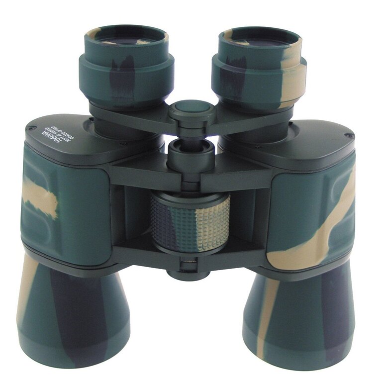 Binocular pliabil MFH® universal 10 x 50 - woodland