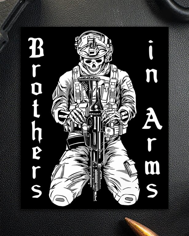 Brothers In Arms® Autocolant