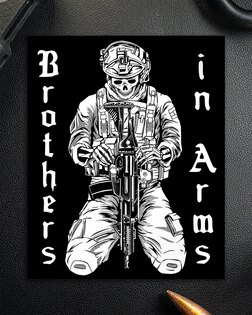 Brothers In Arms® Autocolant