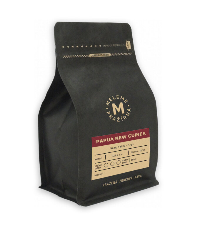Cafea boabe Papua New Guinea Sigri Meleme Pražírna®