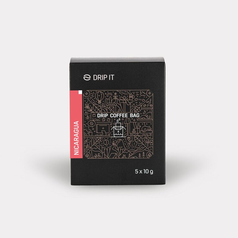 Cafea de filtru Nicaragua Jinotega Drip it®, 5 buc.