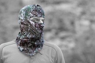 Cagulă de camuflaj Ghost Mask Ghosthood® IRR