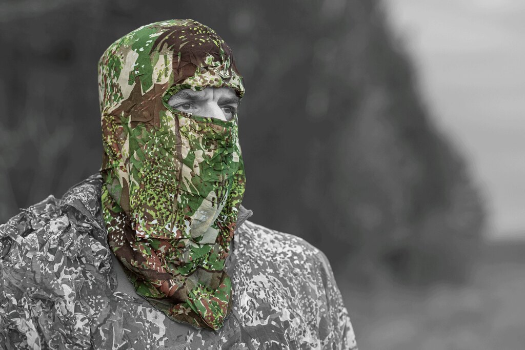 Cagulă de camuflaj Ghost Mask Ghosthood® IRR