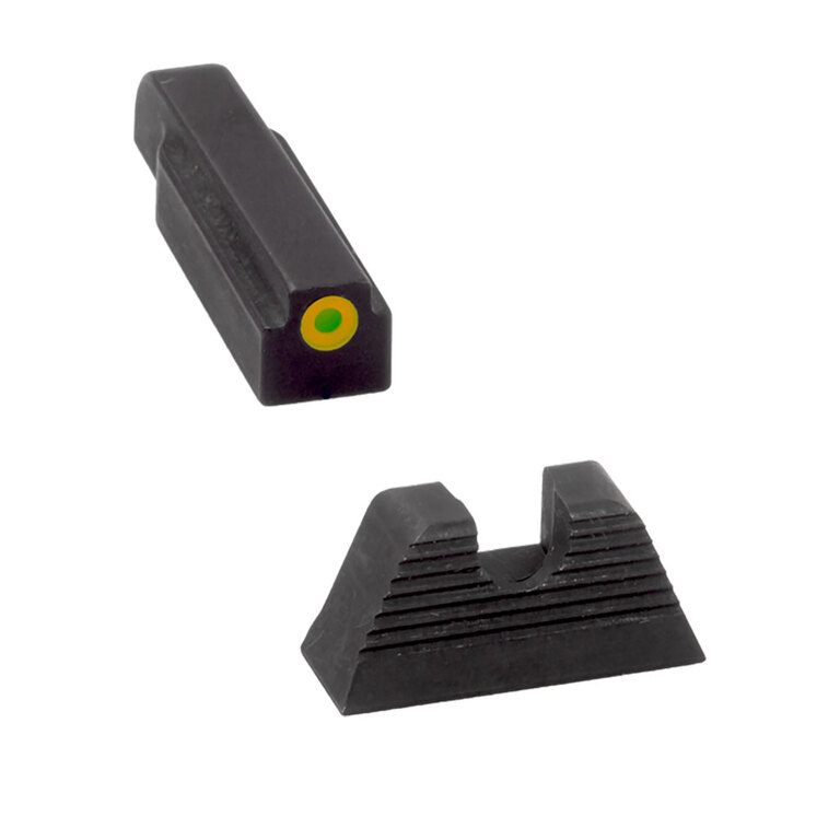 Călcător Evergreen™ Meprolight® / mușcă galbenă, vizor verde