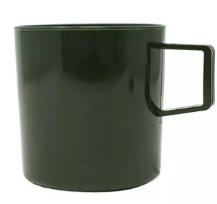 Cana din plastic BCB® - verde