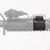 Capac Cross Clip Manta Defense®, 2 buc.
