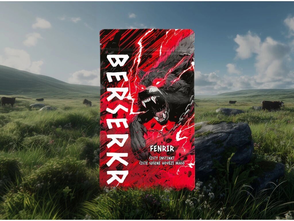 Carne de vită uscată / jerky FENRIR - Carne pură Berserker®