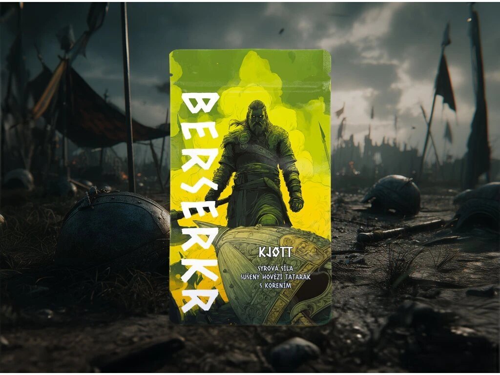 Carne de vită uscată / jerky KJOTT - Tartar uscat Berserker®