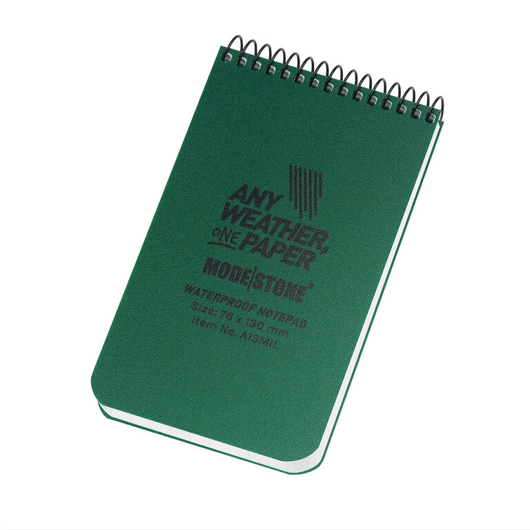Carnet rezistent la apă 76 mm x 130 mm Modestone®