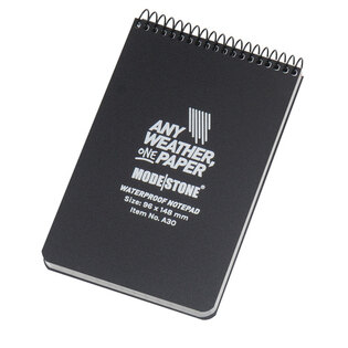Carnet rezistent la apă The Officer's Pad 96 mm × 148 mm Modestone®