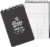 Carnet rezistent la apă The Officer's Pad 96 mm × 148 mm Modestone®
