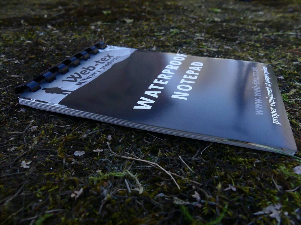Carnet rezistent la apă Warrior Web-Tex A6