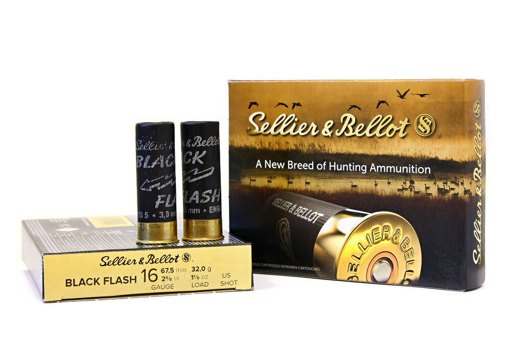 Cartușe Black Flash Sellier & Bellot® / 16/67 / 32 g / 10 buc.
