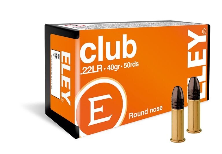 Cartușe Club Eley® / .22 LR / 40 grs / 50 buc