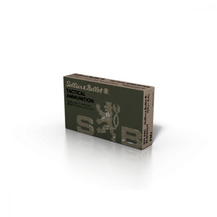Cartușe FMJ Sellier & Bellot® / 300 AAC Blackout / 8 g - 124 grs / 20 buc