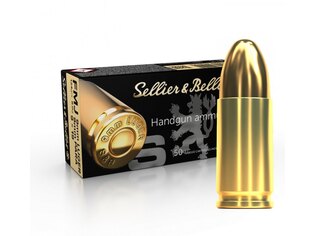 Cartușe FMJ Sellier & Bellot® / 9 mm Luger / 8 g - 124 grs / 50 buc