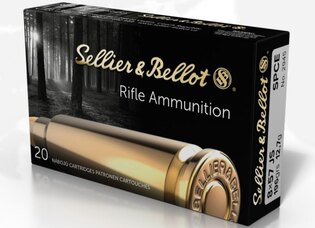 Cartușe JS SPCE Sellier & Bellot® / 8x57 / 12,7 g - 196 grs / 20 bucăți