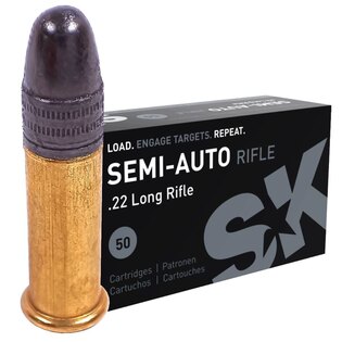 Cartușe SK Semi Auto Rifle Lapua® / 22 LR / 40 grs / 50 buc.